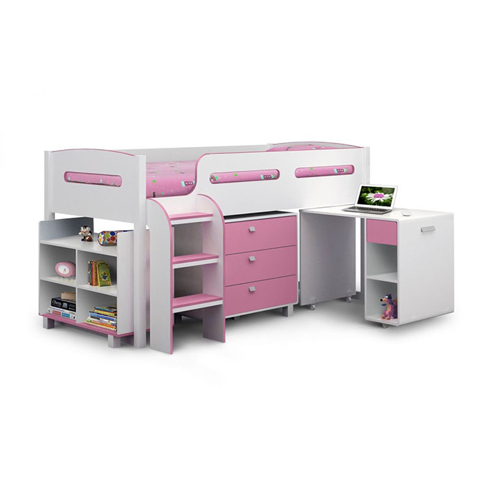 Kimbo Pink Cabin Bed - Click Image to Close
